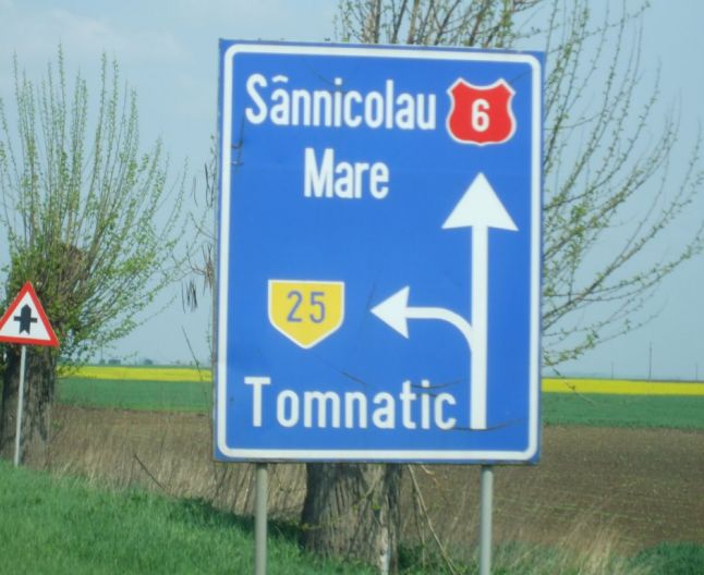 Tomnatic se află la 60 de kilometri de Timişoara FOTO Panoramio.jpg